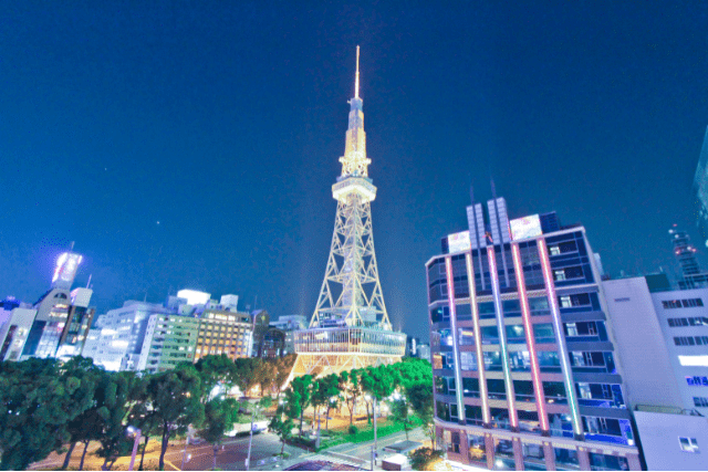 愛知県名古屋の名古屋テレビ塔