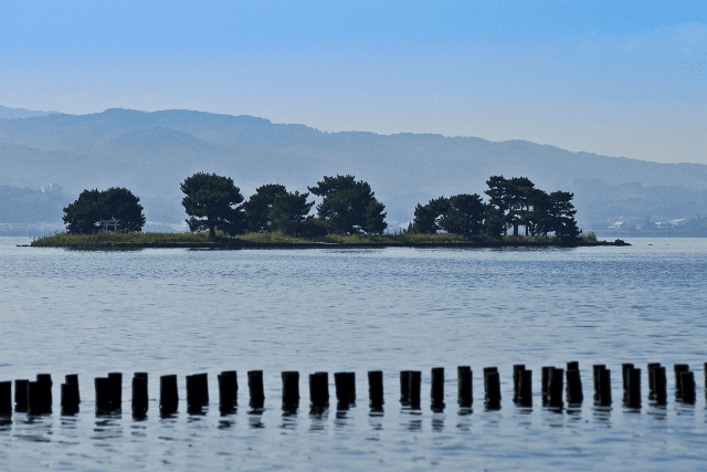 島根県松江の宍道湖